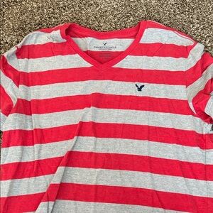 Vintage Y2K American Eagle stripped shirt